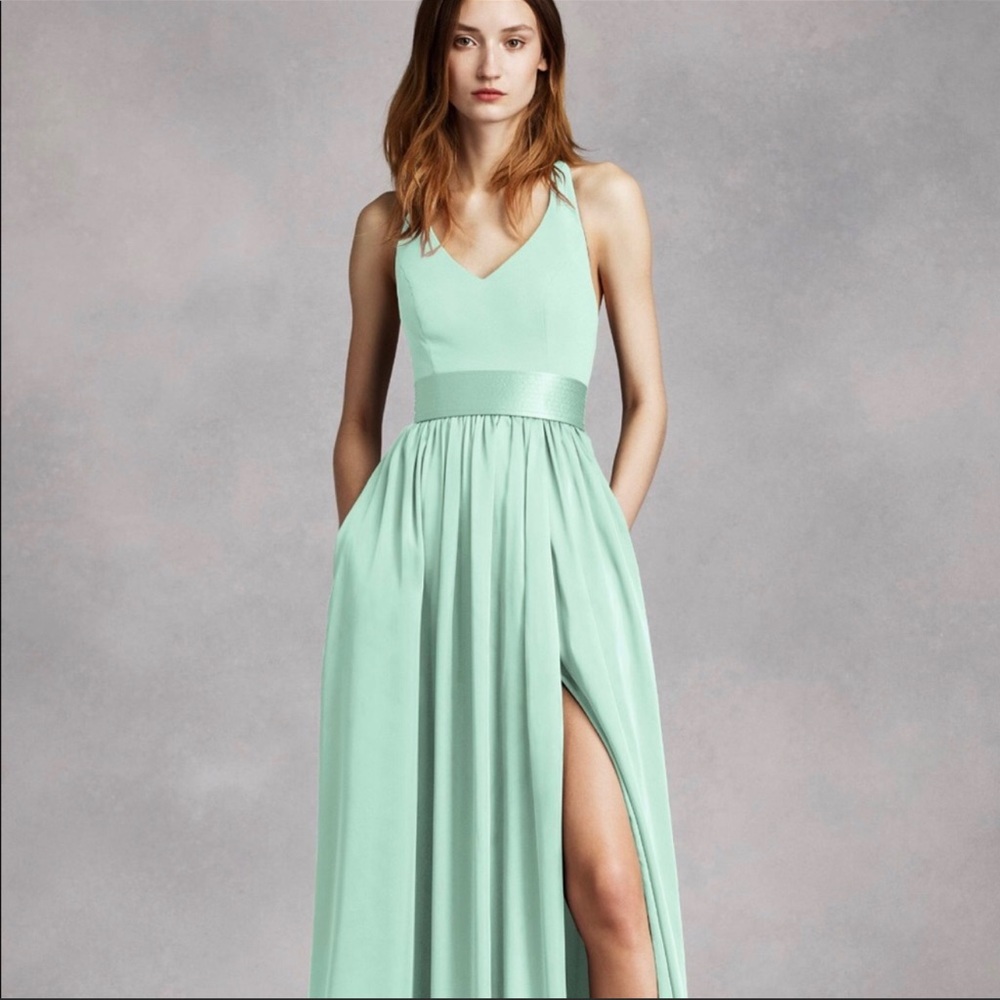 White by Vera Wang Dress in Mint